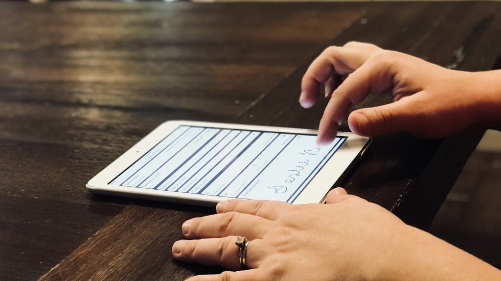 Signing electronic timesheet LIVE