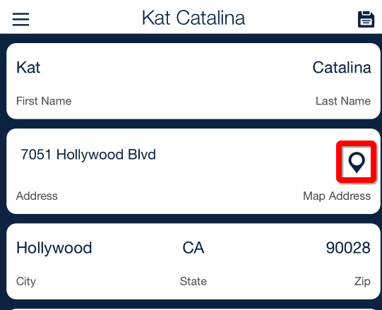QSP Map client address