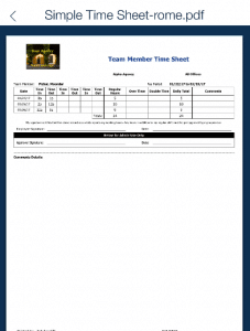 employee document storage QSP Mobile timesheets