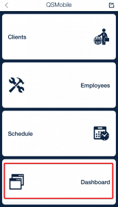 dashboard_qsp mobile app