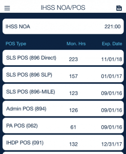 Mobile IHSS NOA SLS ILS POS Tracking