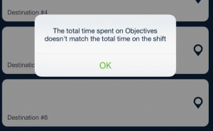 ILS ISP Objective notes shift time comparison_qsp mobile app