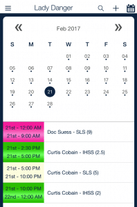 Shift detail summary_qsp mobile app