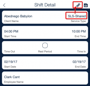 Add SLS shared linked client shift_qsp mobile app