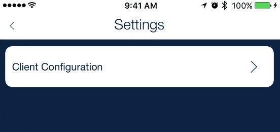 configuring client mobile device for QSMED_mobile medication tracking app
