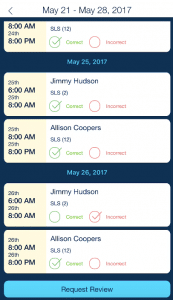 QSP-electronic-timesheet-validate