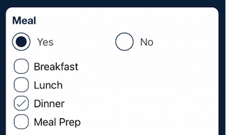 Subcomponent daily service note