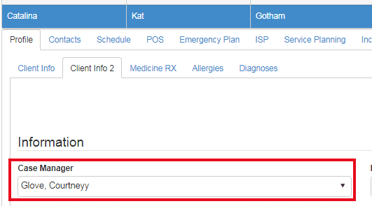 adding a case manager