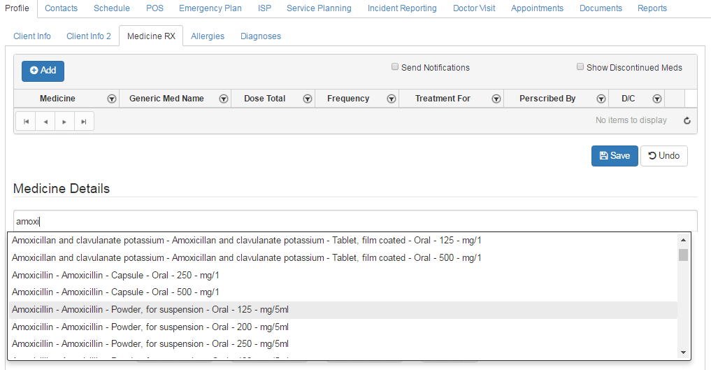 med lookup search results_qsp med tracking app